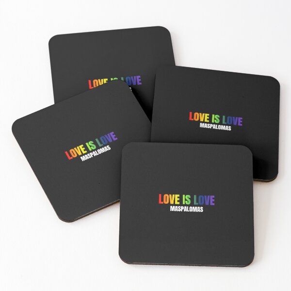 Item preview,  Maspalomas Love is Love t-shirt, Rainbow color pride LGBTQ graphic t-shirt, Pride unisex t-shirt designed and sold by PrideBeProud.