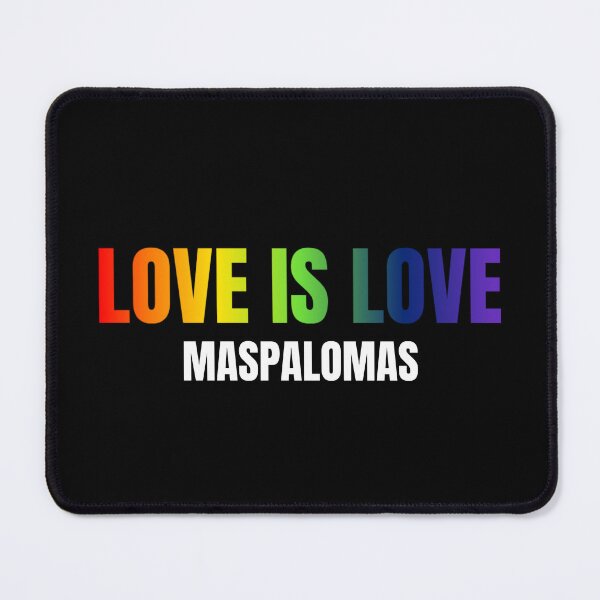 Item preview,  Maspalomas Love is Love t-shirt, Rainbow color pride LGBTQ graphic t-shirt, Pride unisex t-shirt designed and sold by PrideBeProud.