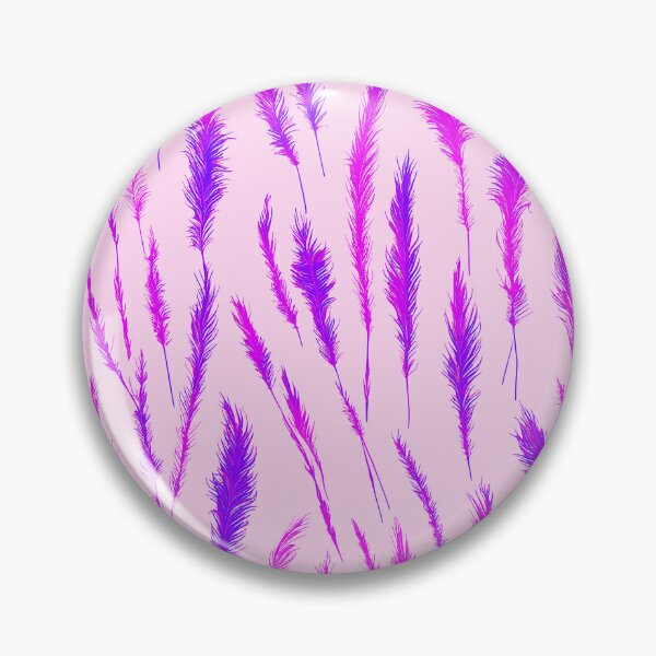 Item preview, Purple Grunge Style Wild Grasses on Pink Background designed and sold by Beachy.