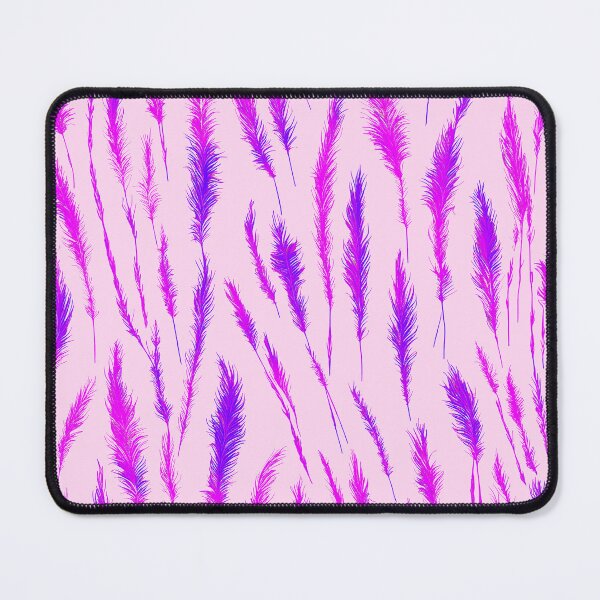 Item preview, Purple Grunge Style Wild Grasses on Pink Background designed and sold by Beachy.