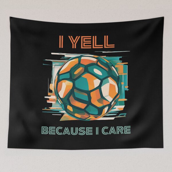 Item preview, I Yell Because I Care Soccer Dads designed and sold by LadyGoodwill.