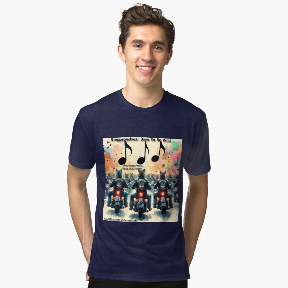 Item preview, Tri-blend T-Shirt designed and sold by ltcartoons.