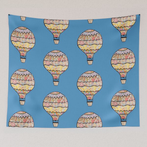 Item preview, Hot Air Balloon designed and sold by BleedStainArt.