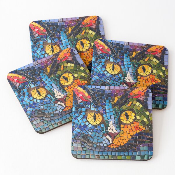 Item preview, Cat Mosaic Art By The Paulton Designs Team  designed and sold by PaultonDesigns.