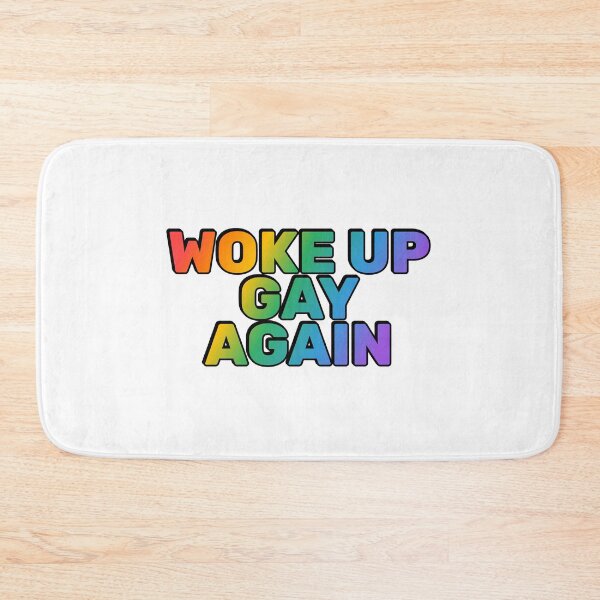 Item preview, Woke up gay again - LGBTQ Pride designed and sold by Inspirationmotivation.