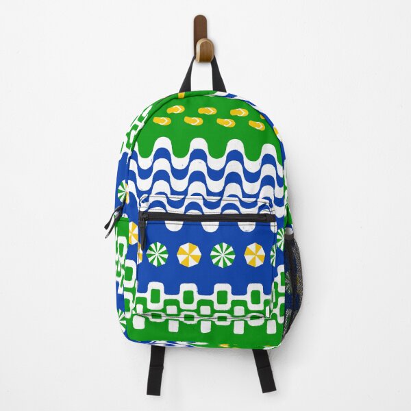 Item preview, Beach Life - Brazilian Flag designed and sold by IZANAMI By Akane Yabushita.