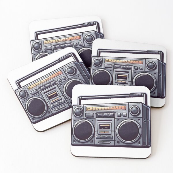 Item preview, 1980s boombox music pumping chart-topping pop hits designed and sold by DudzDesignz.