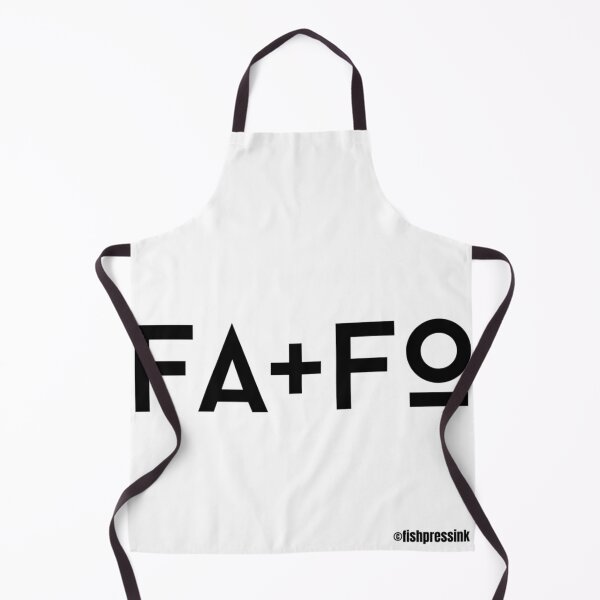 Item preview, fa+fo text v2a white background designed and sold by fishpressink.