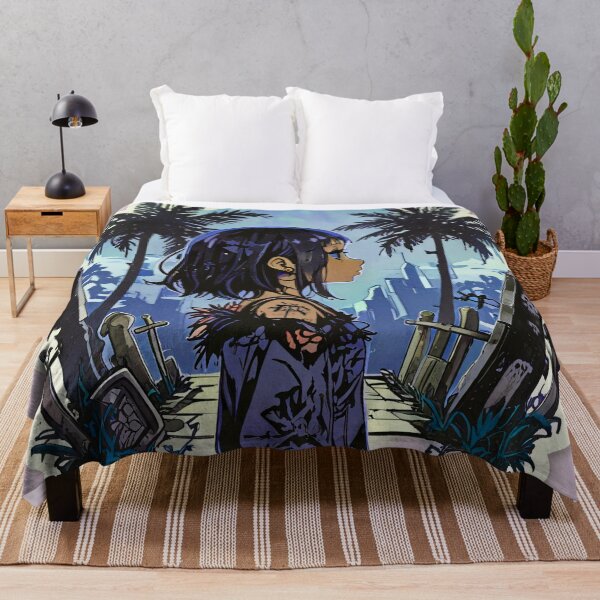 Item preview, Purple Tropical Goth Girl Graveyard Summer designed and sold by MadnessEnvelope.