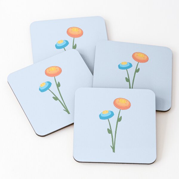 Item preview, Button Flowers designed and sold by scarletsunrise.