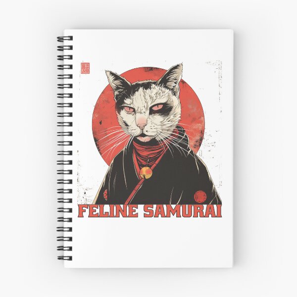 Item preview, "Feline Samurai" designed and sold by BousinilyArt.