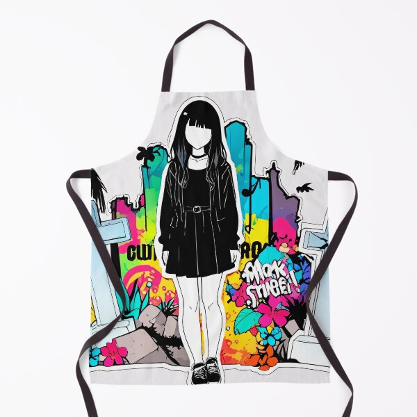 Item preview, Faceless Goth Girl Illustration - New Orleans Graveyard designed and sold by MadnessEnvelope.