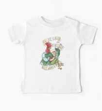 Camiseta para bebés Alan-A-Dale Gallo: OO-De-Lally Golly Qué día tatuaje Acuarela Robin Hood