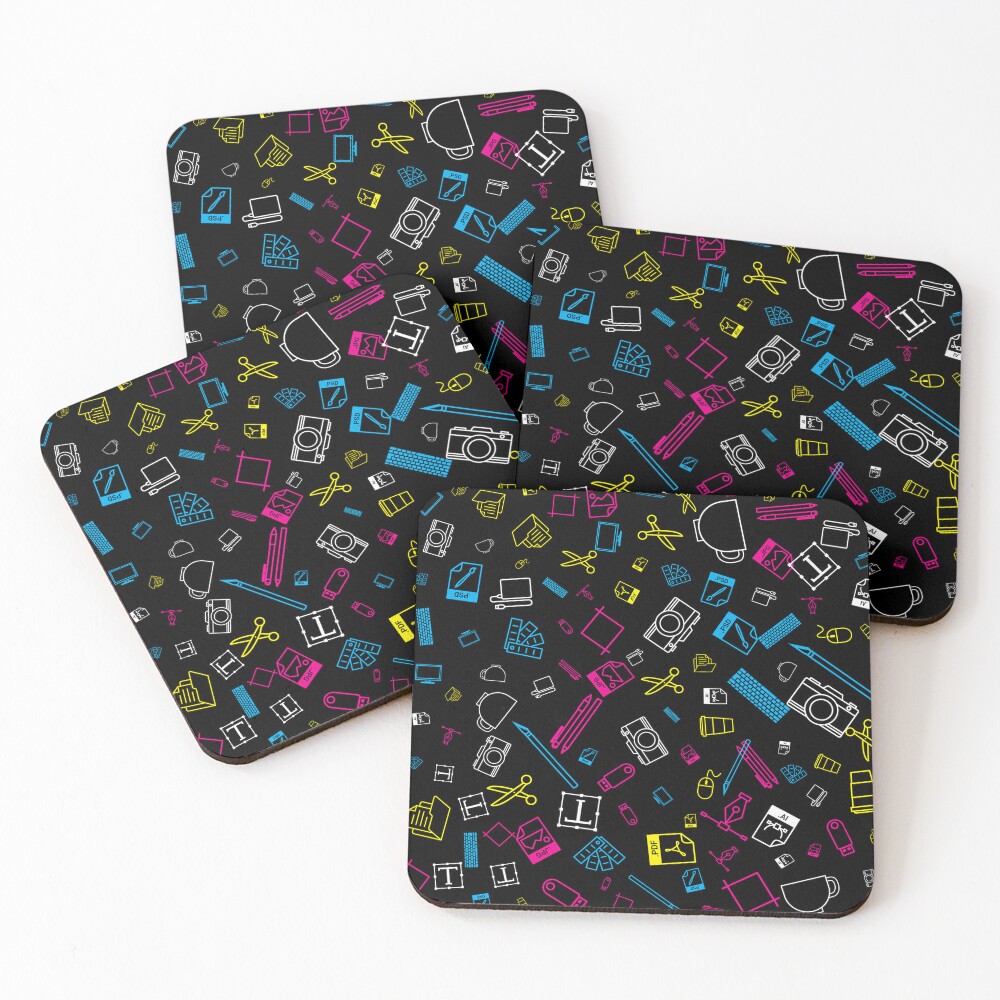 Item preview, Coasters (Set of 4) designed and sold by hnorinedesign.