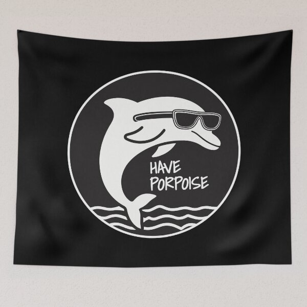 Item preview, Have Porpoise designed and sold by FowlerCrossing.