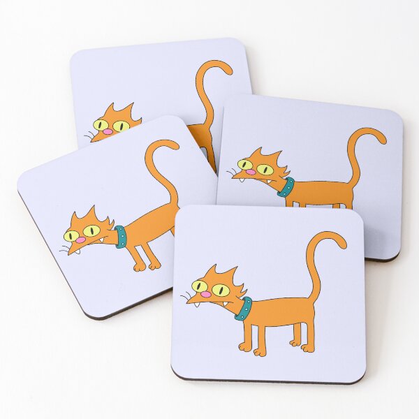 Item preview, Gato Simpson Naranja designed and sold by scarletsunrise.