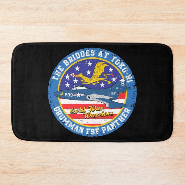 Item preview, Grumman F9F Panther - The Bridges At Toko-Ri - Grunge Style designed and sold by pzd501.