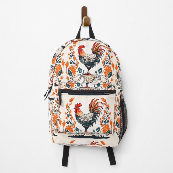 Item preview, a stylized Gallic rooster and his hens designed and sold by janjacbu.