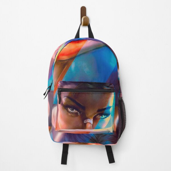 Item preview, Stylish Girl with Tattoos - Trendy Atmospheric Illustration designed and sold by PLANn.