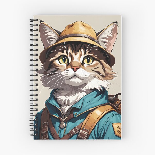 Item preview, Explorer cat designed and sold by Jambonfromage.