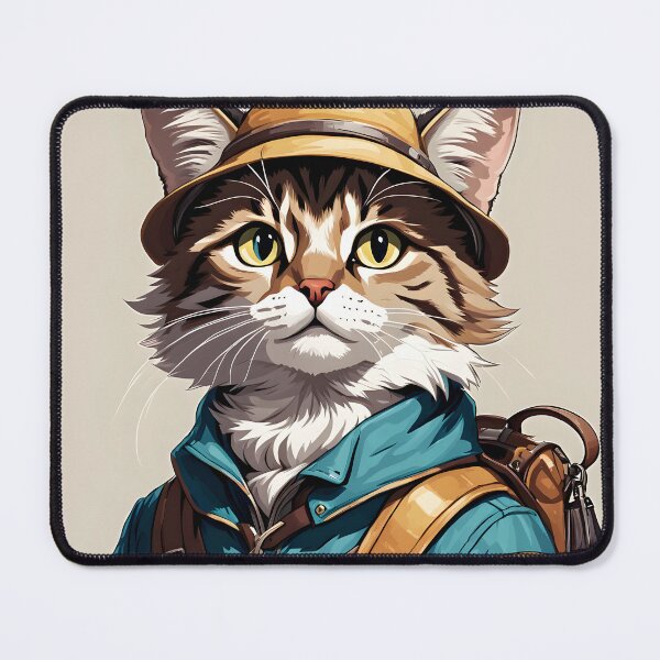 Item preview, Explorer cat designed and sold by Jambonfromage.