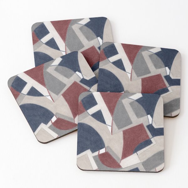 Item preview, Elegant Abstract Geometric Art in Muted Tones designed and sold by TheJoeyStudio.