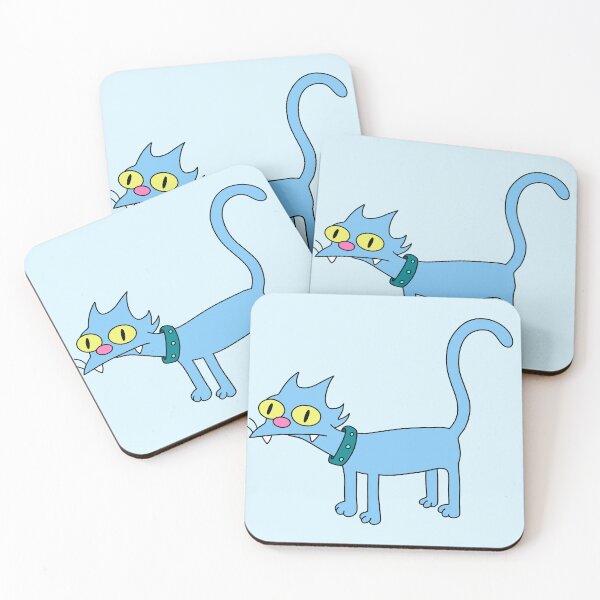 Item preview, Gato Simpson Azul designed and sold by scarletsunrise.