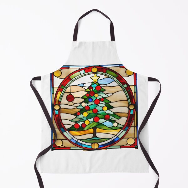 Item preview, Stained Glass Window Christmas Tree designed and sold by ha11e11.
