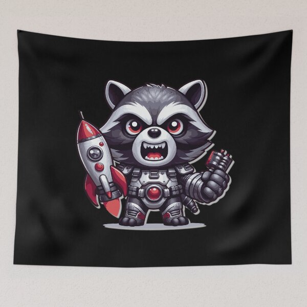 Item preview, ROCKET RACOON FUNNY designed and sold by Baron-San.