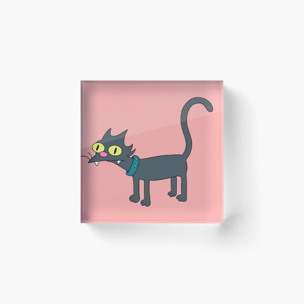 Item preview, Black Simpsons Cat designed and sold by scarletsunrise.