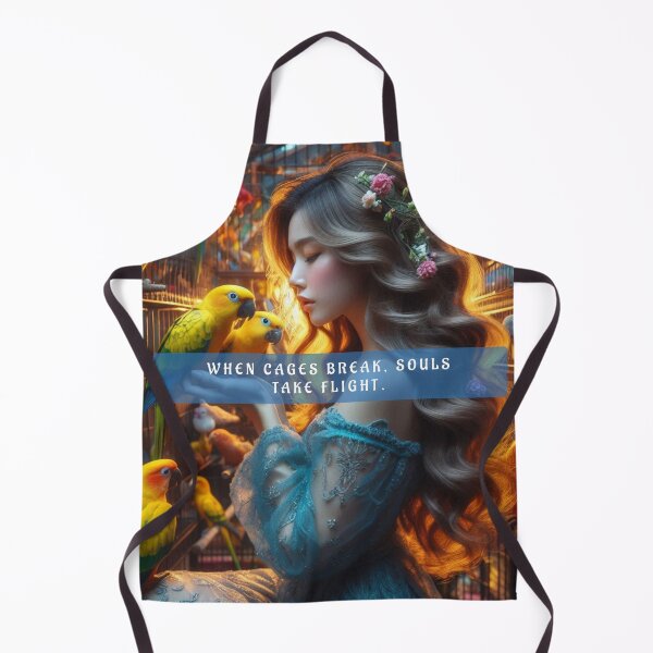 Item preview, When cages break, souls take flight. designed and sold by rkor1984.