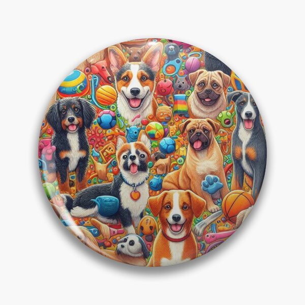 Item preview, Dog Play Days designed and sold by martaroo.
