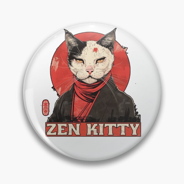 Item preview, "Zen Kitty" designed and sold by BousinilyArt.