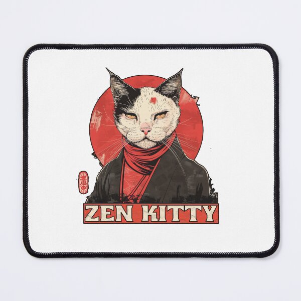 Item preview, "Zen Kitty" designed and sold by BousinilyArt.