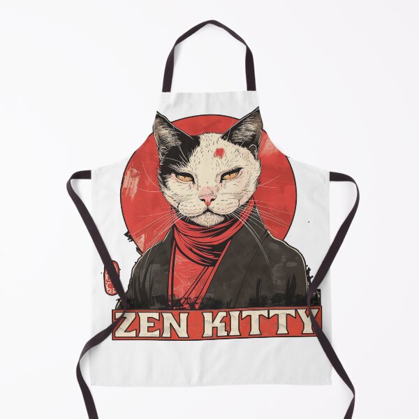 Item preview, "Zen Kitty" designed and sold by BousinilyArt.