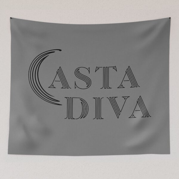 Item preview, CASTA DIVA - PURE GODDESS. BLACK. designed and sold by 5hertz.