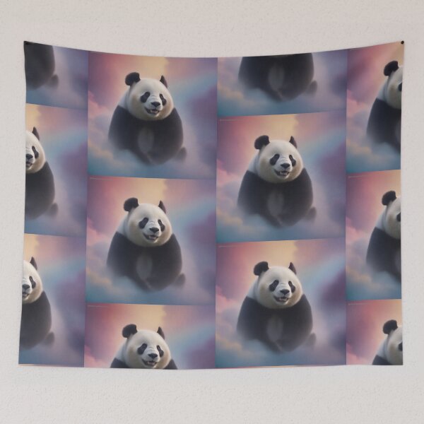 Item preview, Rainbow Panda designed and sold by NerdscapeDC.