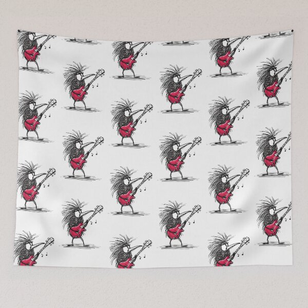 Item preview, Kiwi Bird Guitarist Collection: Homeware and Apparel Featuring a New Zealand Icon designed and sold by ThePurpleMelon.