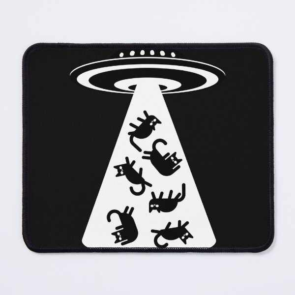Item preview, We Come For Your Cats - alien cat abduction designed and sold by abeautifulife.