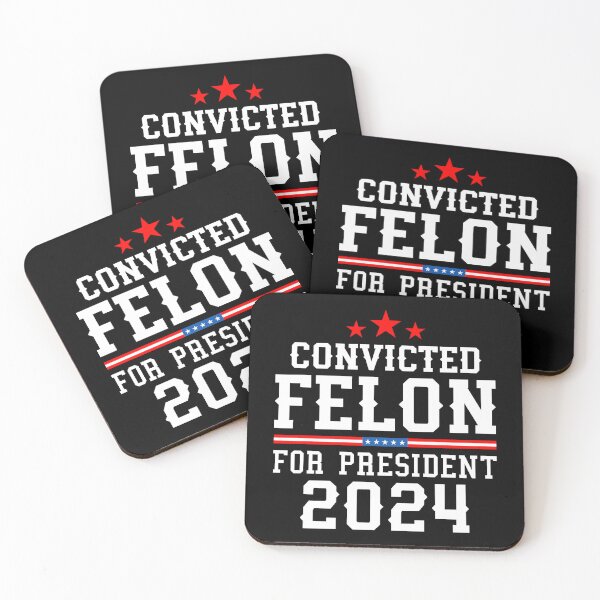 Item preview, Convicted Felon For President, Trump 2024 designed and sold by vestalshop.