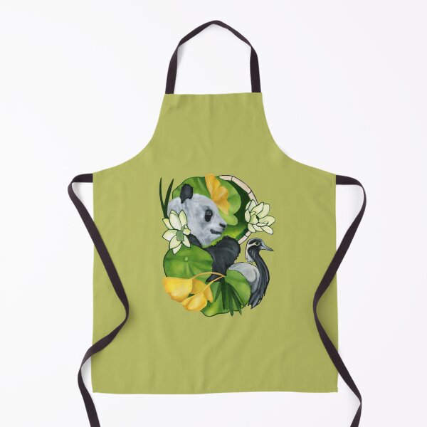 Item preview, Panda and crane designed and sold by KnowingWonder.