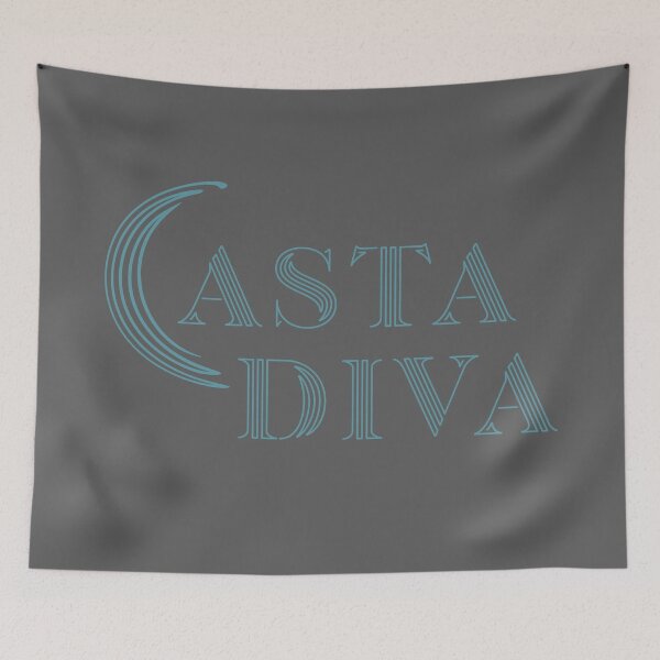 Item preview, CASTA DIVA - PURE GODDESS. VINTAGE BLUE. designed and sold by 5hertz.