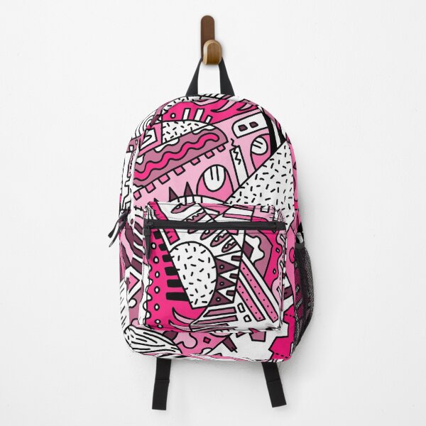 Item preview, Psychedelic Pink: Dynamic Abstract Geometric Art designed and sold by Michalaart.