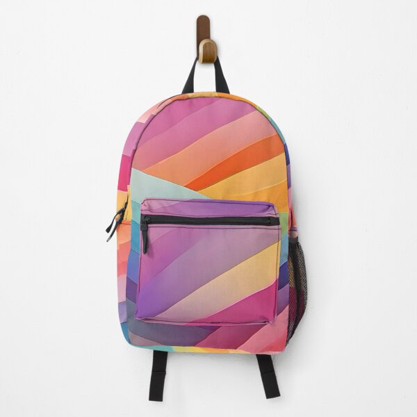 Item preview, Vibrant Rainbow Waves Pattern | Subtle pride celebration art designed and sold by Unitepeople.