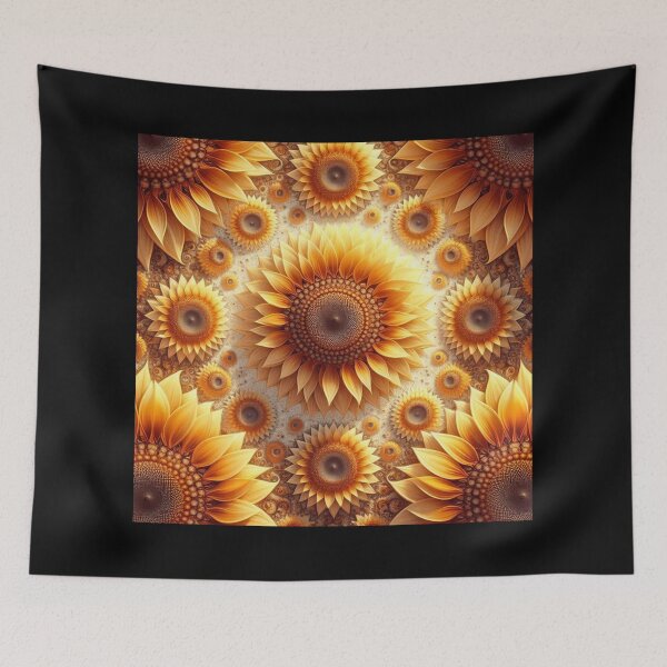 Item preview, Sunflower Abstract 1 designed and sold by Sybille-Yates.