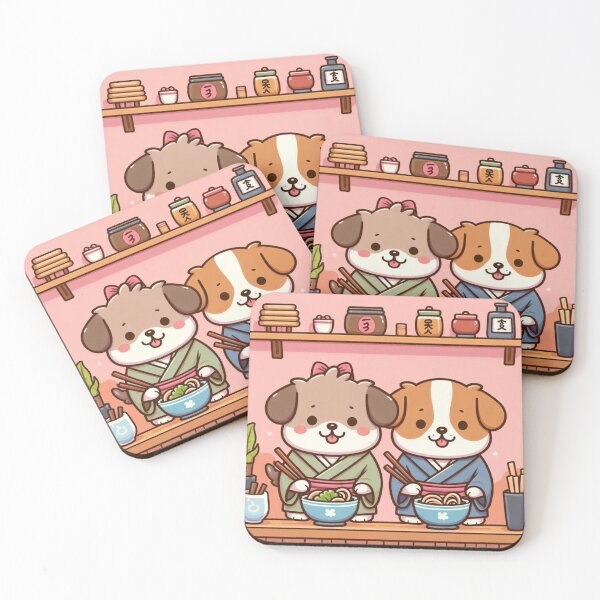 Item preview, Doggo Ramen Shop 1 designed and sold by ClearNight.
