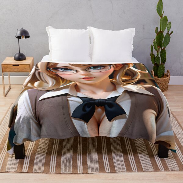 Item preview, Cute Anime Librarian Girl designed and sold by TheArtOfPat.