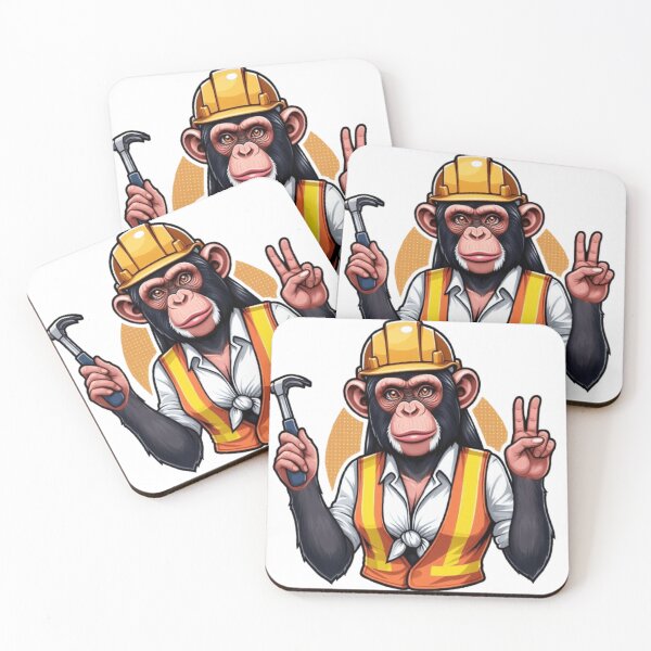 Item preview, Monkey business- construction worker female designed and sold by jessagirl.