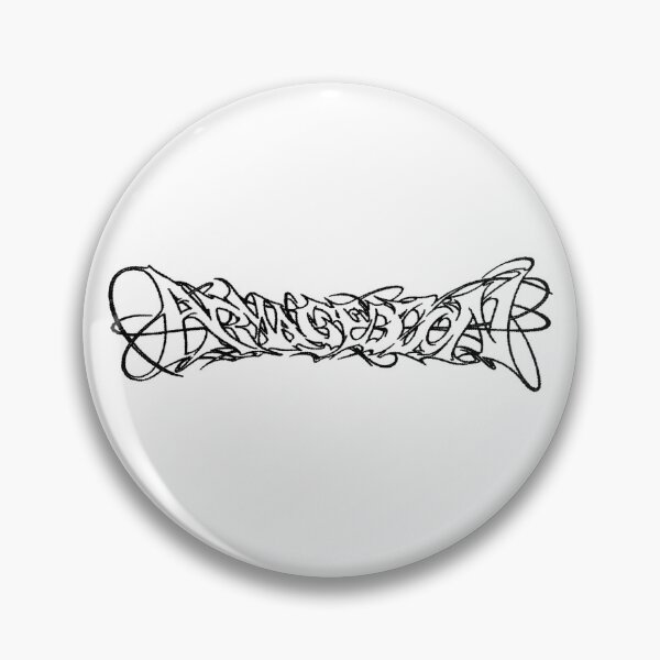 Item preview, aespa - Armageddon Logo 2 (Negro) designed and sold by Positive | K4U.