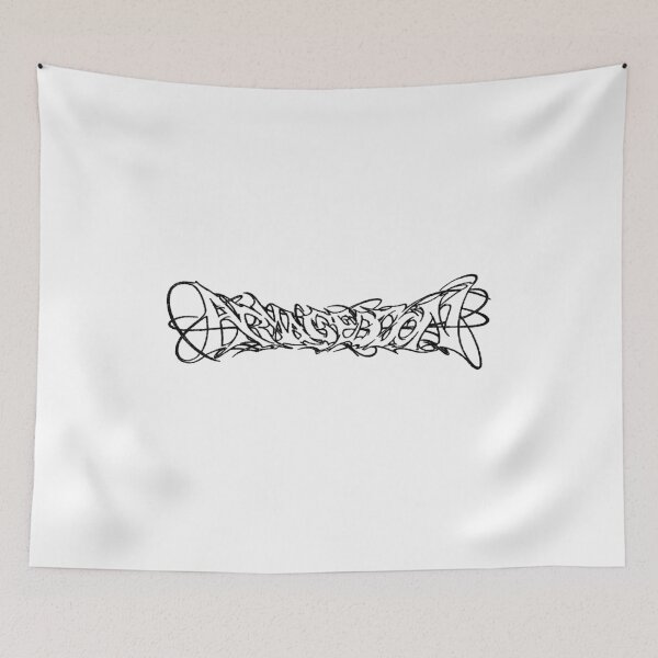 Item preview, aespa - Armageddon Logo 2 (Black) designed and sold by Positive | K4U.
